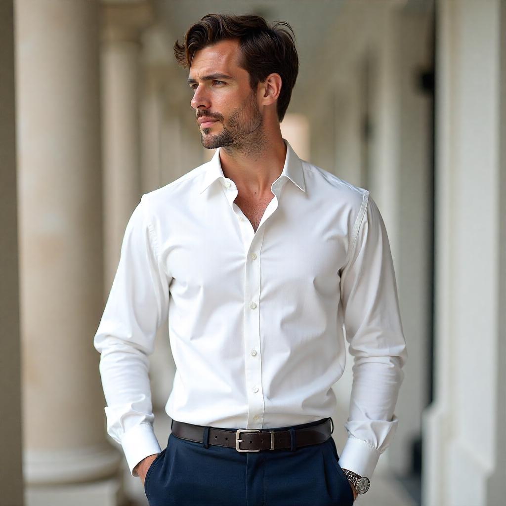 Formal Attire White Shirt