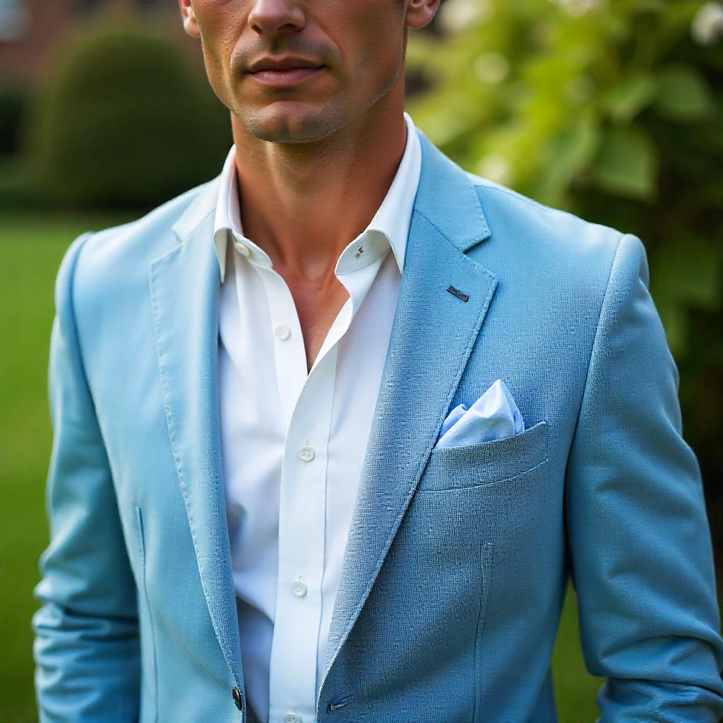 Spring Modern Pocket Square