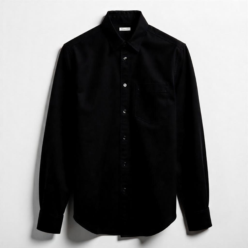 Contemporary Line Cotton Shirt